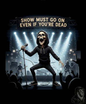 Show Must Go On Even If You're Dead