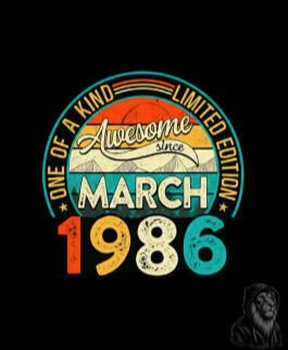 40th Birthday - March 1986