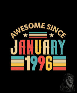30th Birthday - January 1996