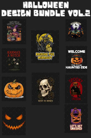 Halloween Design Bundle Vol.2
