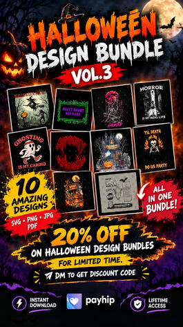 Halloween Design Bundle Vol.3