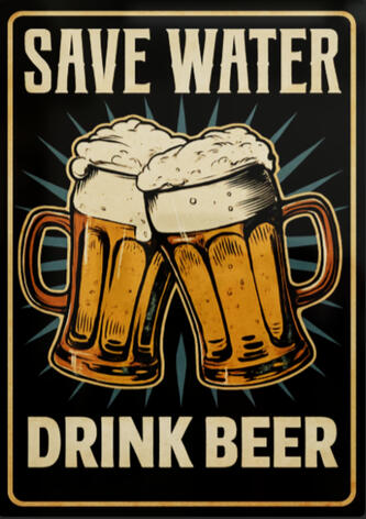 Save Water Drink Beer